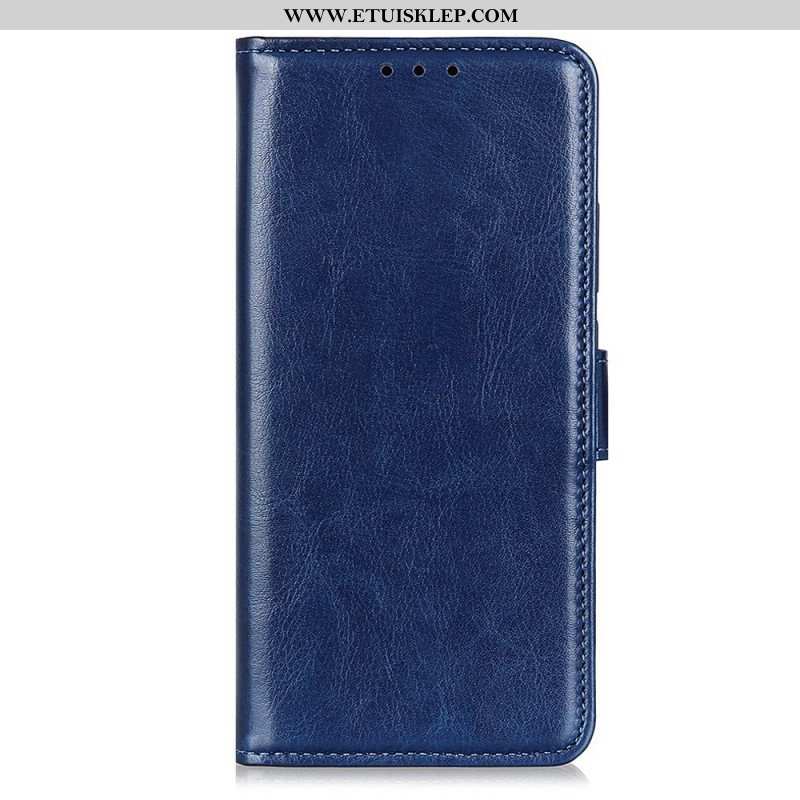 Etui Folio do Samsung Galaxy A14 / A14 5G Sztuczna Skóra Lakierowana